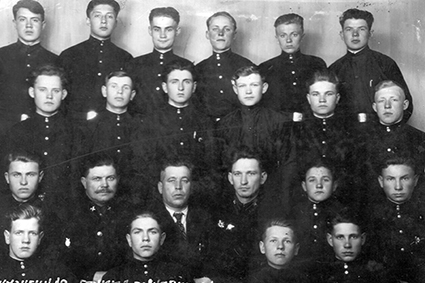 Група №3 ковалів, 1952 р., майстер Помаранський С.П.
